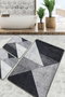 Mijölnir Juego de alfombrillas de baño Phell v2, Gris, 3 piezas